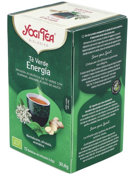 Yogi Tea Verde Energia 17Infusiones de Yogi Tea