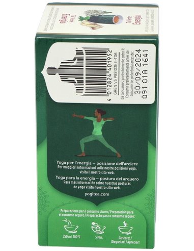 Yogi Tea Verde Energia 17Infusiones de Yogi Tea