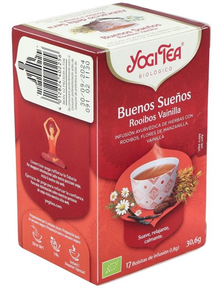 Yogi Tea Buenos Sueños Rooibos 17Infusiones de Yogi Tea