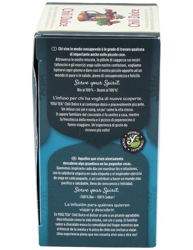 Yogi Tea Chili Dulce 17Infusiones de Yogi Tea