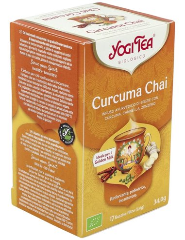 Yogi Tea Chai Curcuma 17 X 2 G de Yogi Tea