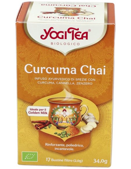 Yogi Tea Chai Curcuma 17Infusiones de Yogi Tea