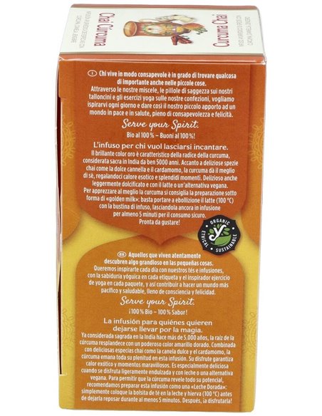 Yogi Tea Chai Curcuma 17 X 2 G de Yogi Tea