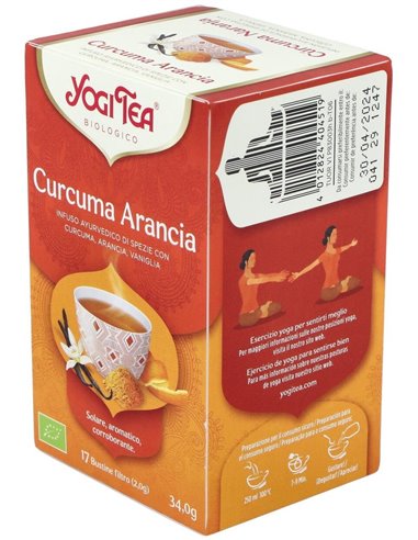 Yogi Tea Curcuma Naranja 17Infusiones de Yogi Tea