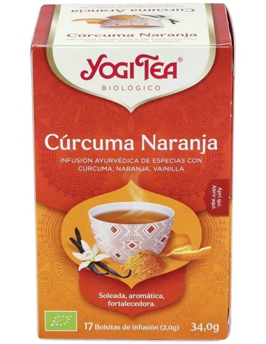 Yogi Tea Curcuma Naranja 17Infusiones de Yogi Tea