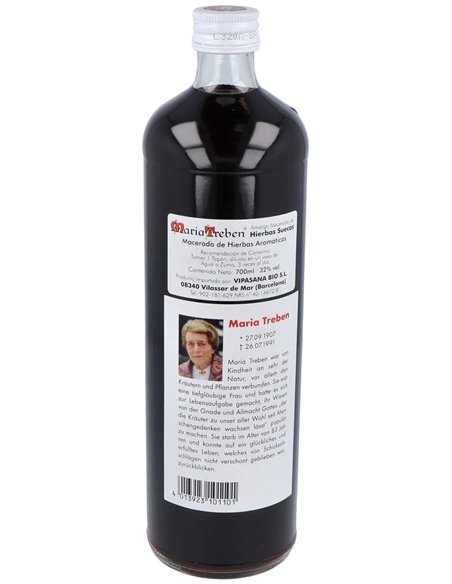 Maria Treben Amargo De Hierbas Suecas 700Ml. de Maria Treben