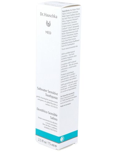 Med Dentifrico Sensible Salino 75Ml. de Dr. Hauschka