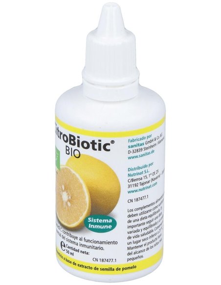 Citrobiotic (Ext.Semilla Pomelo) 50Ml de Sanitas