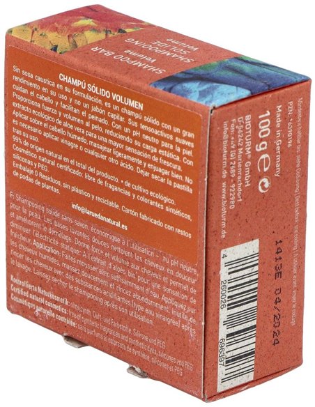 Champu Solido Volumen 100Gr. de Bioturm