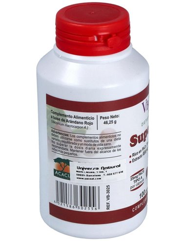 Super Cran Arandano Rojo 100Cap. de Vbyotics