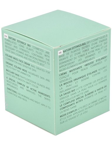 Crema Facial Musgo De Islandia 50Ml. Bio de Natura Estonica