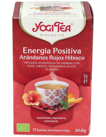 Yogi Tea Energia Positiva Arandano Hibisco 17Inf. de Yogi Tea