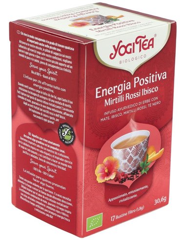 Yogi Tea Energia Positiva Arandano Hibisco 17Inf. de Yogi Tea