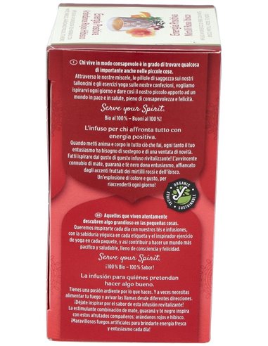 Yogi Tea Energia Positiva Arandano Hibisco 17Inf. de Yogi Tea