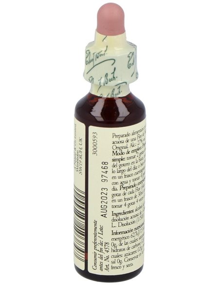 Flores Bach Chicory Achicoria 20Ml. de Flores Bach Original