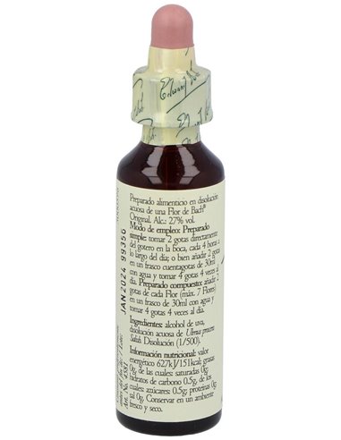 Flores Bach Elm Olmo 20Ml. de Flores Bach Original