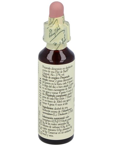 Flores Bach Rock Rose Heliantemo 20Ml. de Flores Bach Original