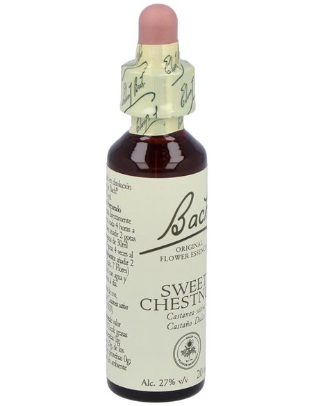 Flores Bach Sweet Chestnut Castaño Dulce 20Ml. de Flores Bach Original