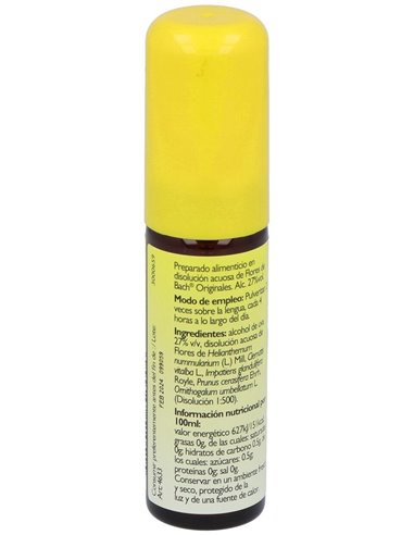 Rescue Spray 20Ml. Flores Bach de Flores Bach Original