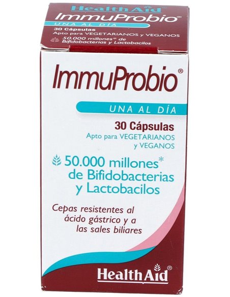 Immuprobio® (50.000 Millones) 30 Vcáps de Health Aid