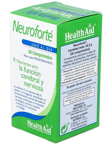 Neuroforte® 30 Comp de Health Aid