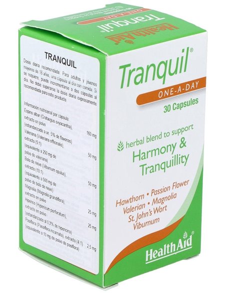 Tranquil® 30 Cáps de Health Aid