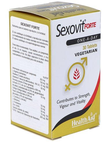 Sex-O-Vit Forte 30Comp. Health Aid de Health Aid