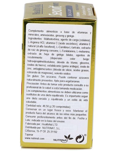 Sex-O-Vit Forte 30Comp. Health Aid de Health Aid