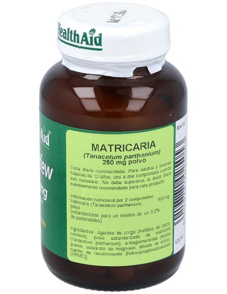 Matricaria (Tanacetum Parthenium) 250 Mg 60 Comp de Health Aid