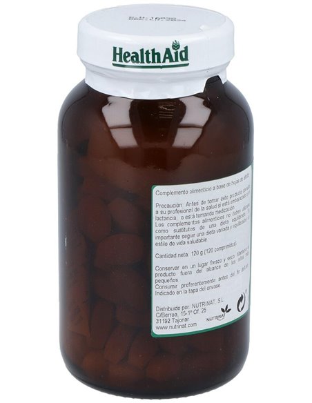 Alfalfa Leaf 700Mg. 120Comp. Health Aid de Health Aid