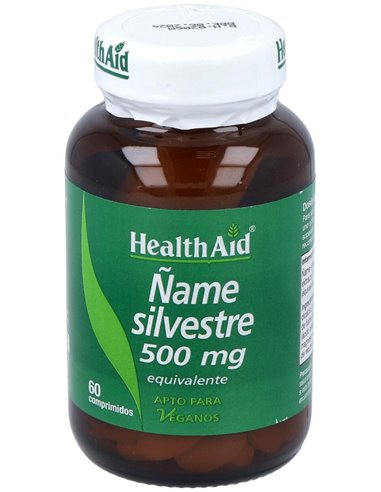 Ñame Silvestre (Dioscorea Villosa) 500 Mg 60 Comp de Health Aid