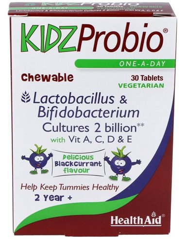 Kidzprobio Comprimidos Masticables 30 Comp de Health Aid