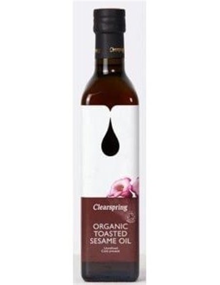 Aceite De Sésamo Tostado 500Ml de Clearspring