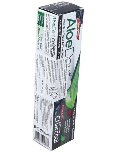 Dentífrico Aloe Con Carbón Activo 100 ml  de Madal Bal