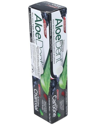 Dentífrico Aloe Con Carbón Activo 100 ml  de Madal Bal