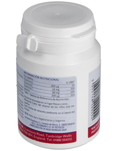 Selenio 200 µg con Vitaminas A+C+E de Lamberts