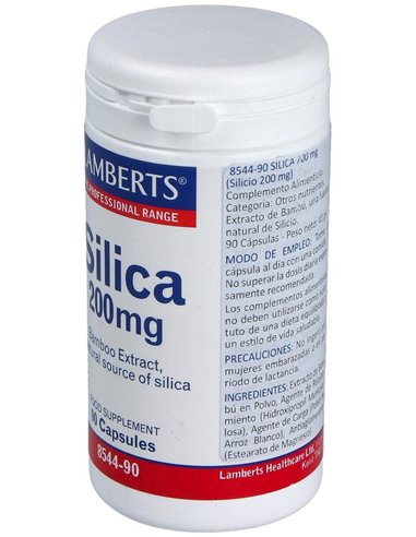 Silicio 200 mg de Lamberts