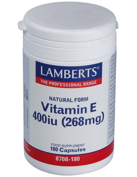 Vitamina E Natural 400 UI de Lamberts