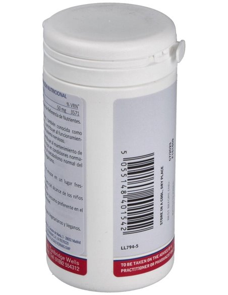 Riboflavina 50 mg (Vitamina B2) de Lamberts