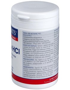 Betaína HCl 324 mg y Pepsina 5 mg de Lamberts 2