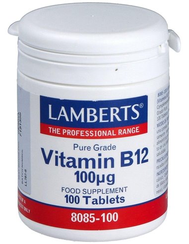 Vitamina B12 100 µg de Lamberts