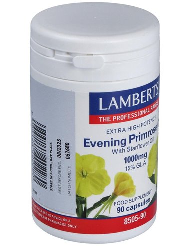 Aceite de Prímula y Borraja 1000 mg de Lamberts