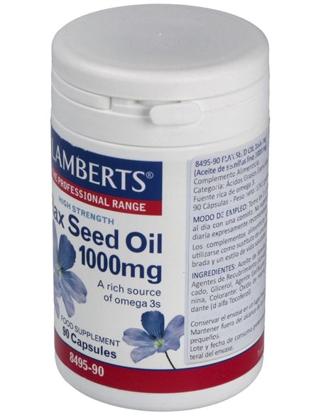 Aceite de semillas de Lino 1000 mg de Lamberts