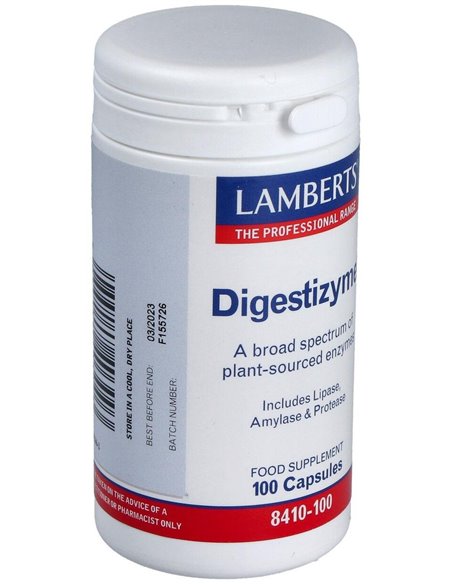 Digestizyme® (Enzimas vegetales) de Lamberts