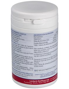 Complejo de Arándano con FOS y Vitamina C en Polvo de Lamberts 2