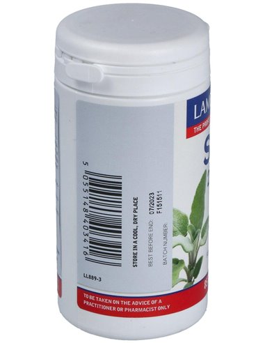 Salvia 2500 mg (2,5% de Ácido rosmarínico) de Lamberts