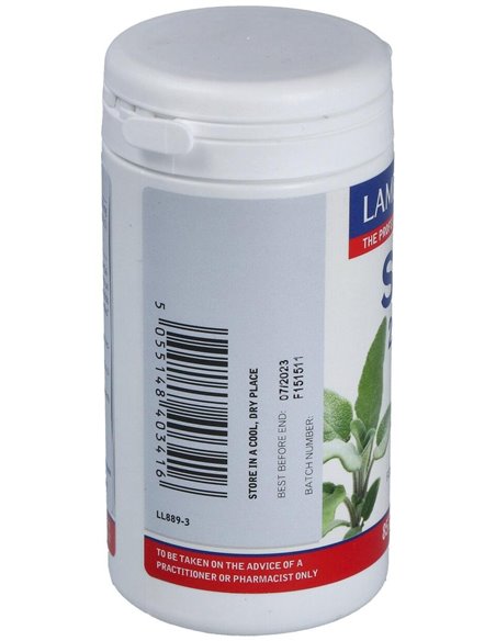 Salvia 2500 mg (2,5% de Ácido rosmarínico) de Lamberts