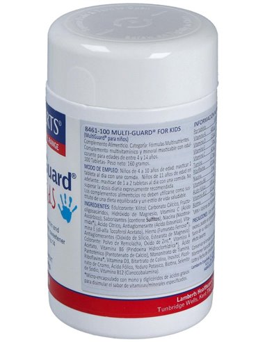 Multi-Guard® for Kids 100 Tabs. de Lamberts