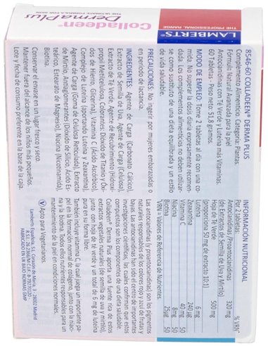 Colladeen® Derma Plus 60 Tabs. de Lamberts