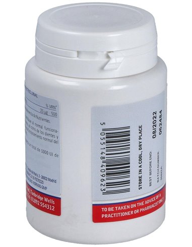 Vitamina D3 1000 UI (25 µg) de Lamberts